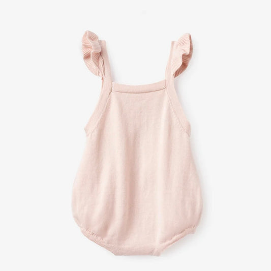Blush Pink Bunny Romper