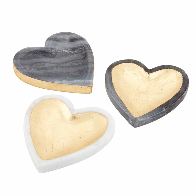 Marble Heart Tray