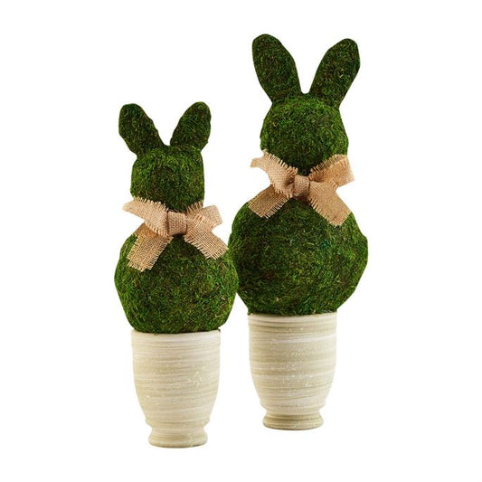 Moss Bunny Topiary