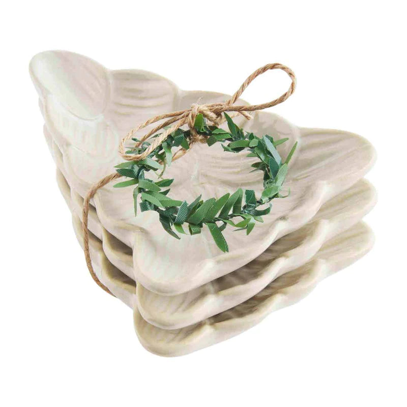 White Tree Dipping Dish