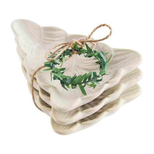 White Tree Dipping Dish