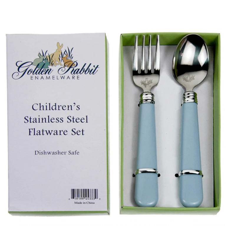 Blue Baby Flatware Set