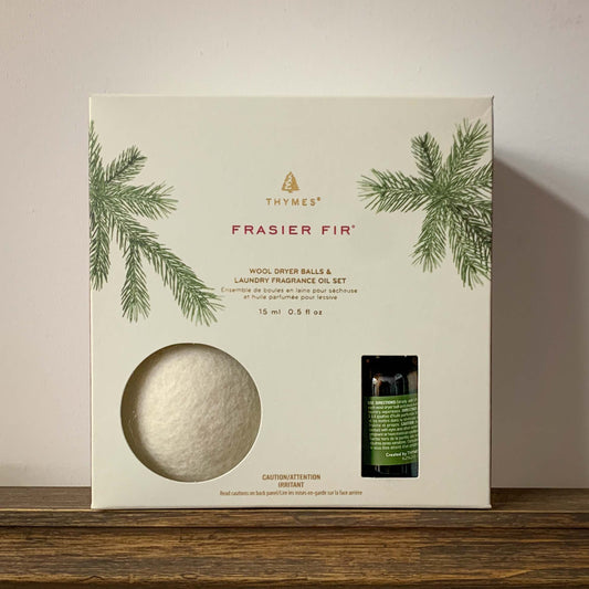 Frasier Fir Dryer Balls & Laundry Fragrance Oil Set