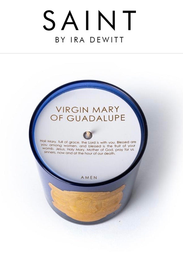 Virgin Mother of Guadeloupe Saint Candle
