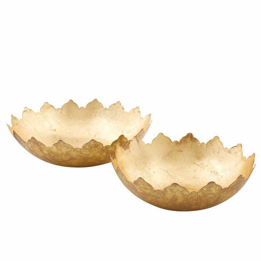Gold Foil Bowls