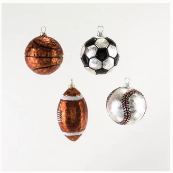 Sports Balls Ornaments assorted