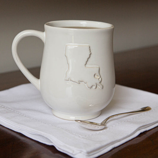 Louisiana Embossed Mug