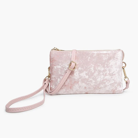 Riley Velvet Crossbody
