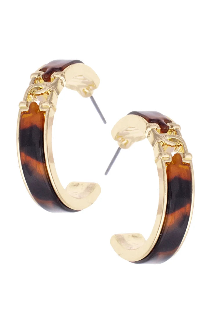 Phillipe Tortoise Earrings
