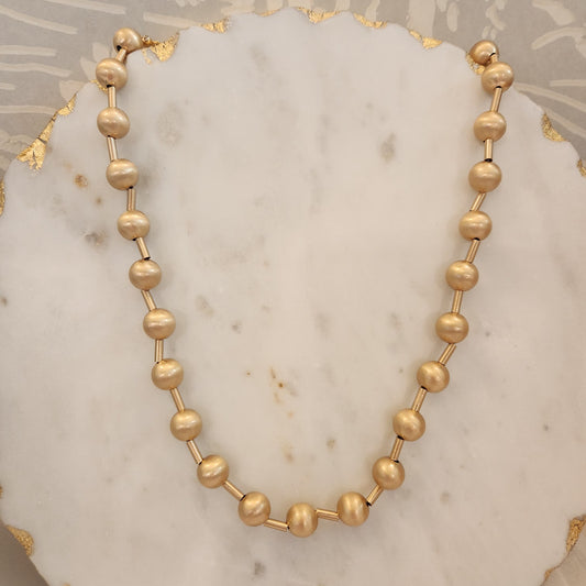 Sandra Ball Bead Necklace