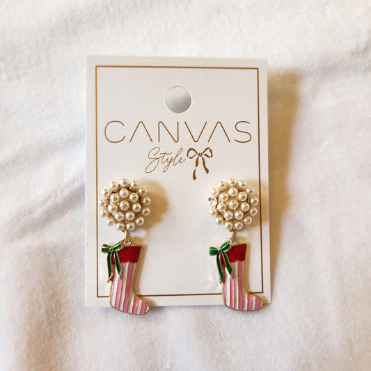 Christmas Stocking Earrings