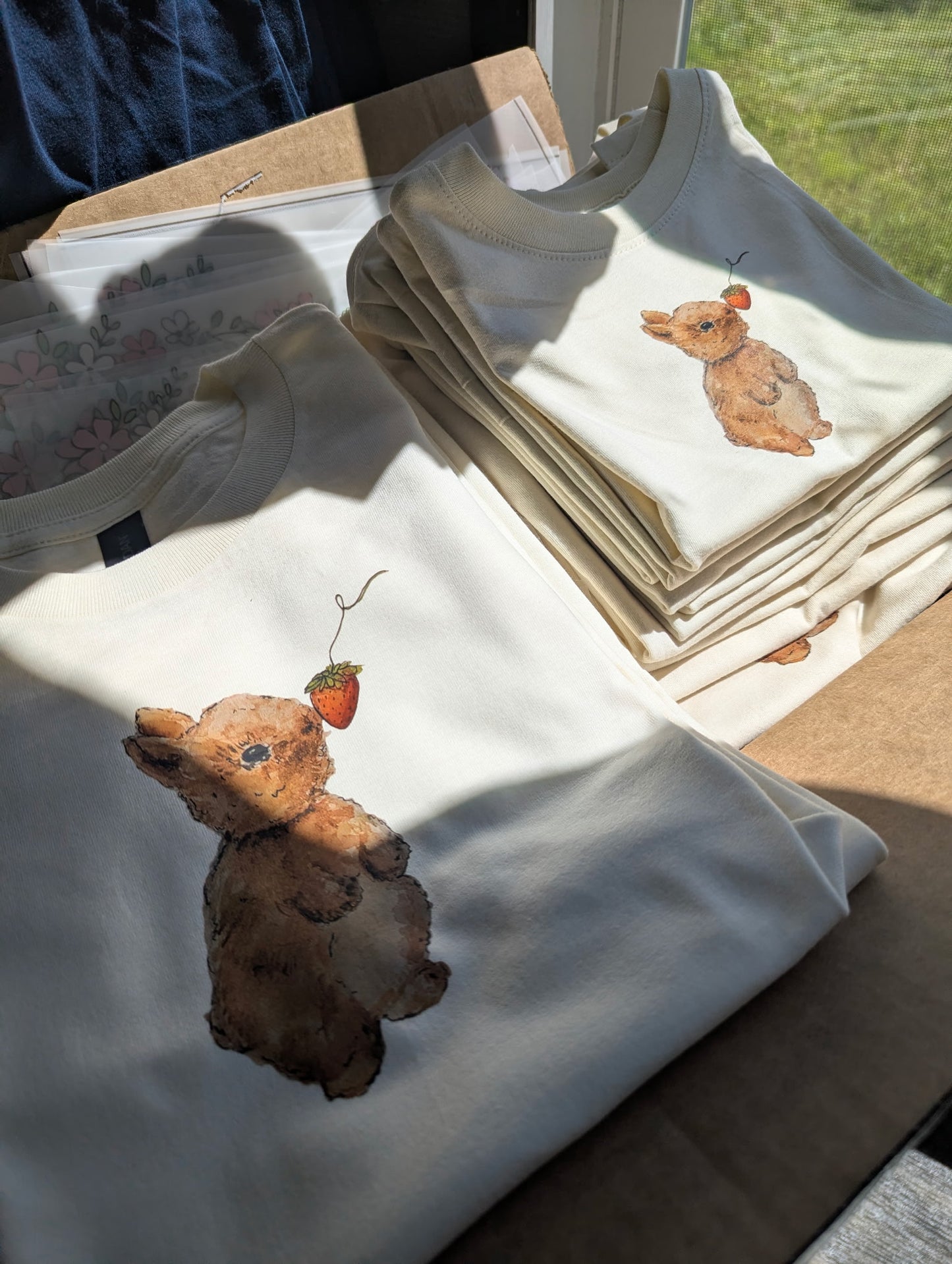 Berry Bunny Youth Tee