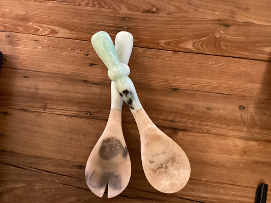 Resin Giana Salad Servers