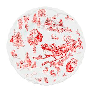 Christmas Dessert Plates