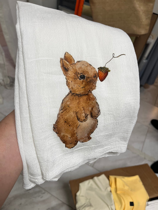 Bunny Berry Towel