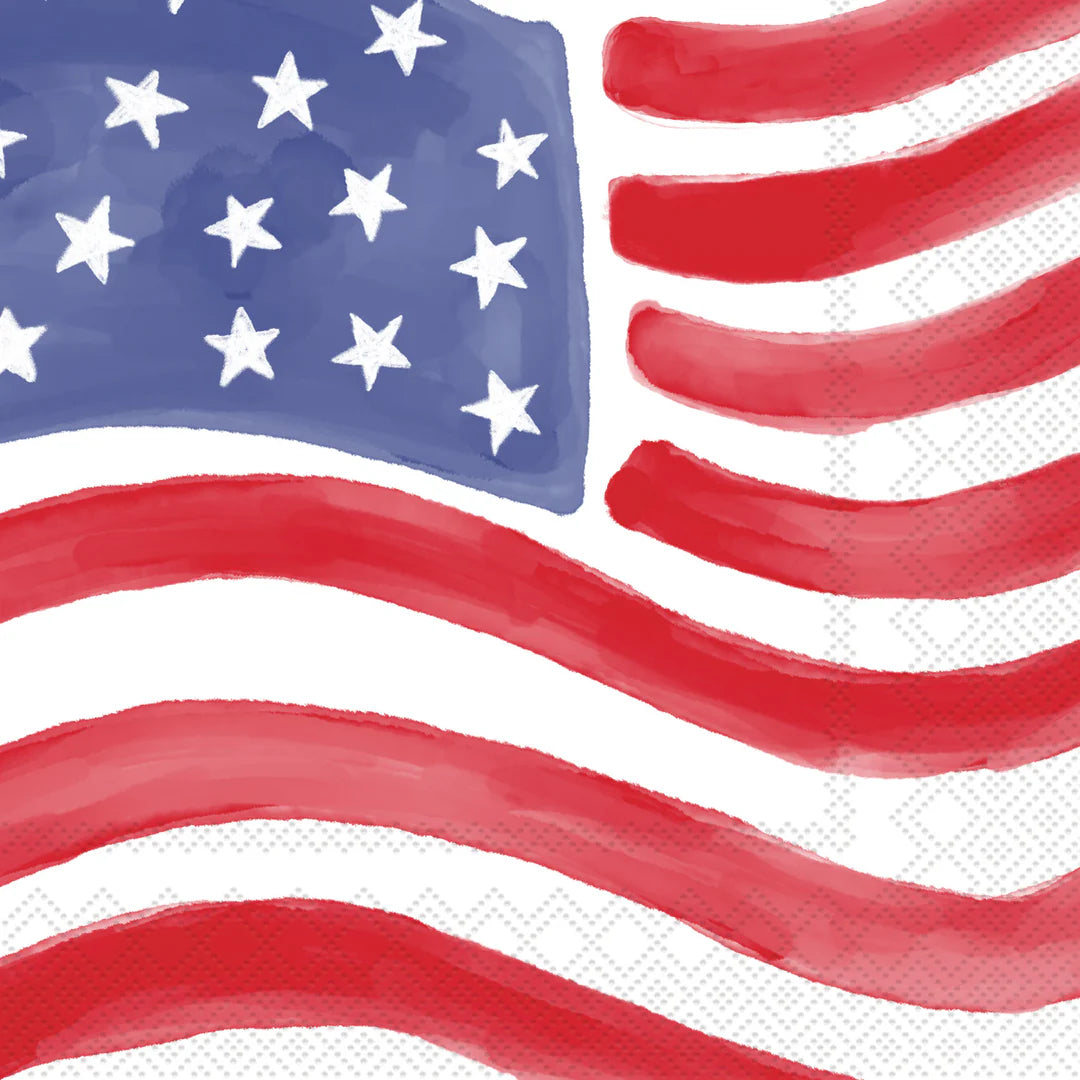 Stars & Stripes Cocktail Napkins