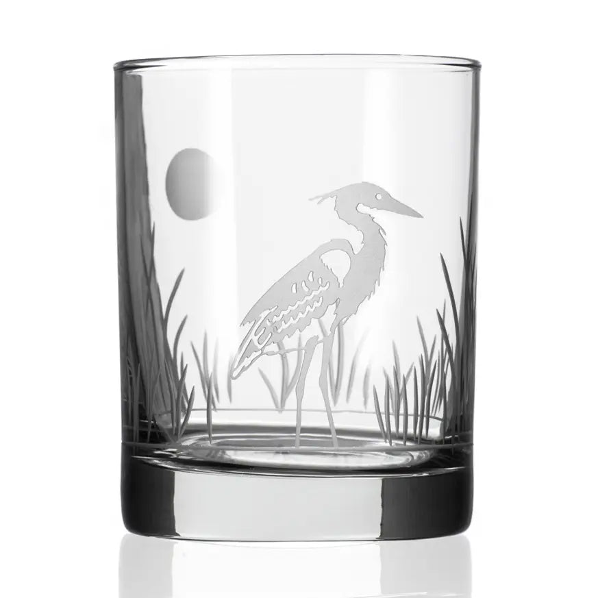 Heron Old Fashioned Glass