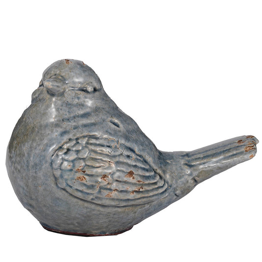 Ceramic Sitting Bird
