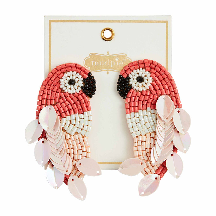 Beaded Tropical Earrings