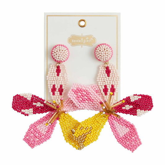 Beaded Tropical Earrings