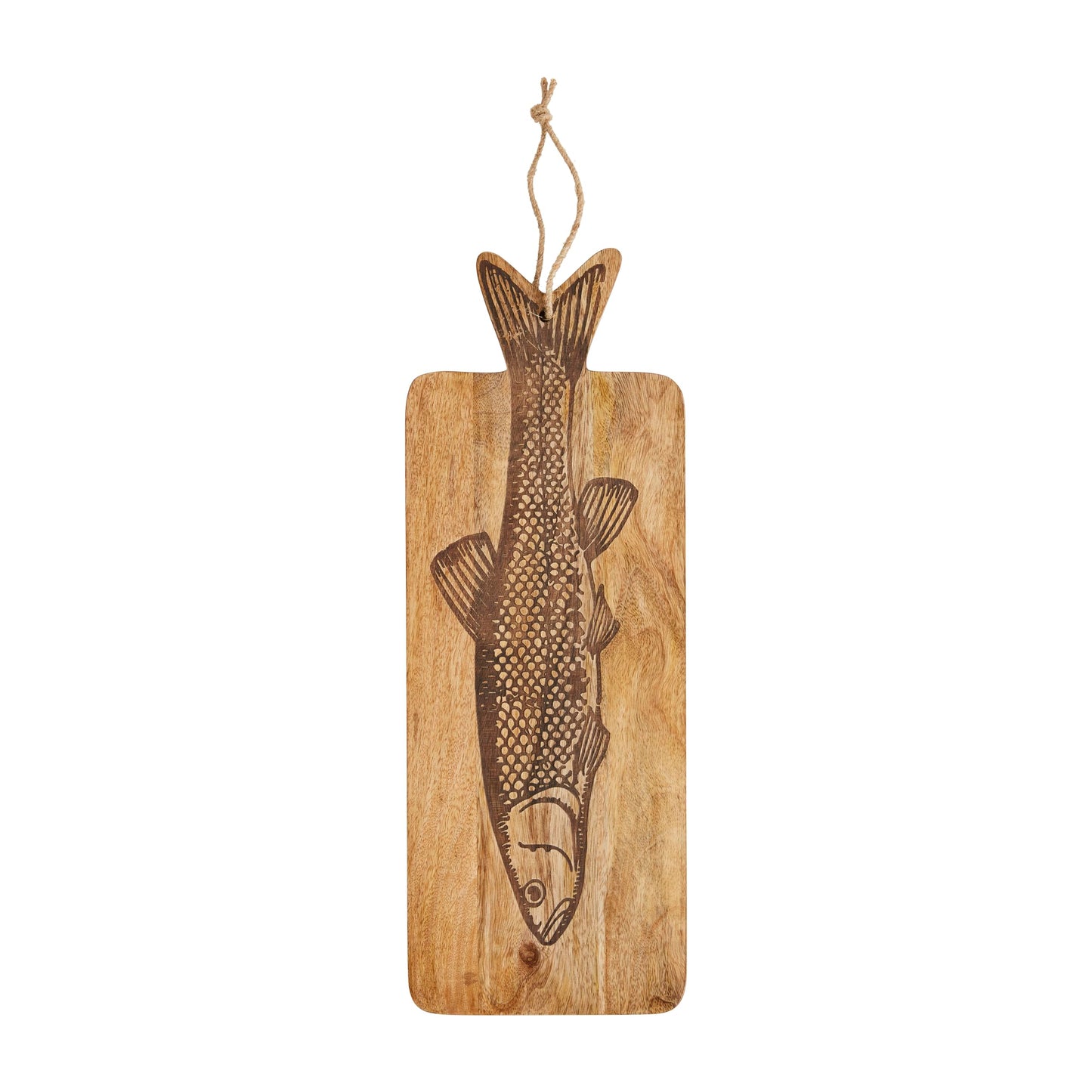 Etched Fish Wood Board