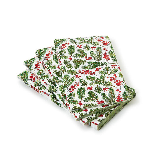 Spruce Berries Guest Napkins