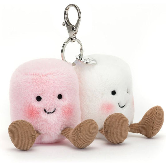 Pair of Marshmallows Bag Charm