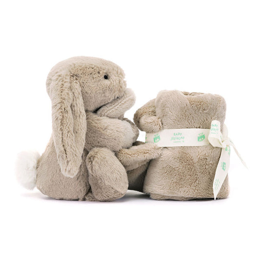 Bashful Beige Bunny Blankie