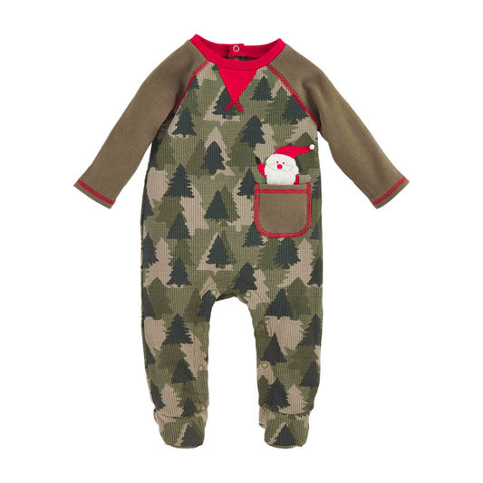 Tree Camo Raglan Sleeper