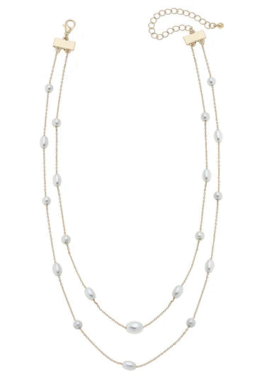 Ashton Multi Pearl Necklace