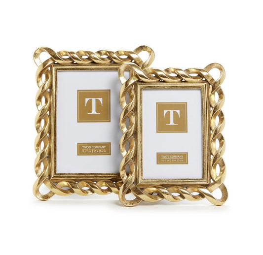 Gold Ribbon Frame