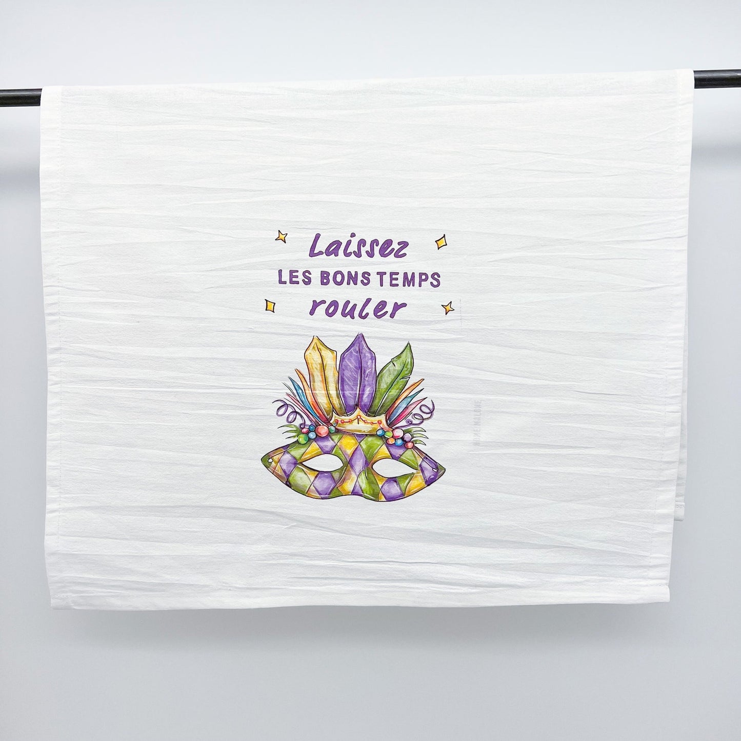 Mardi Gras Towels