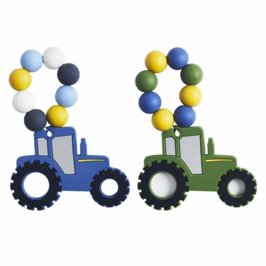 Silicone Tractor Teether