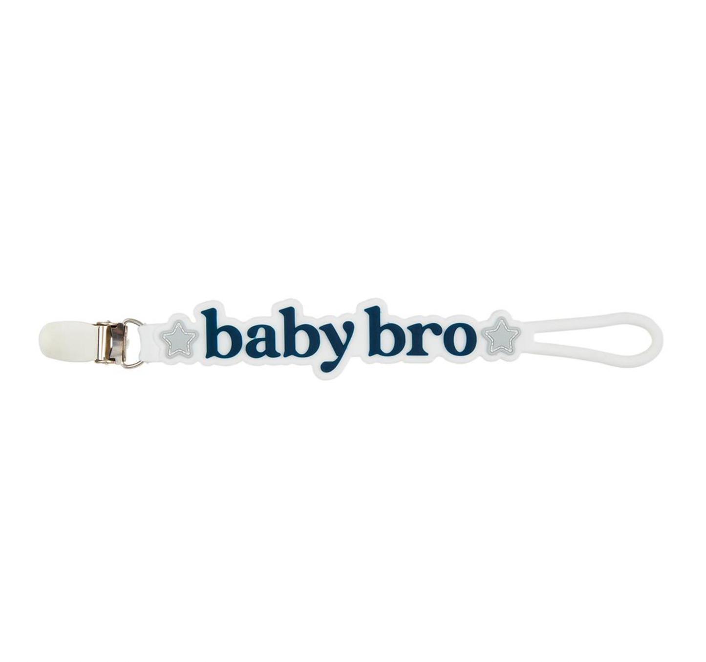 Baby Bro Silicone Pacifier Clip Strap
