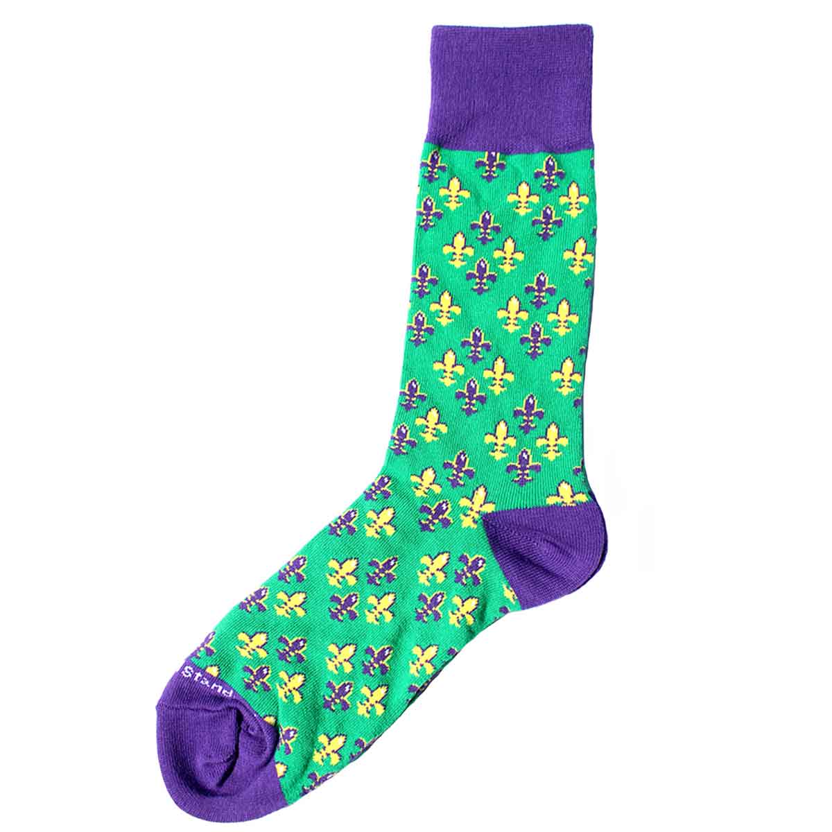 Fleur de Lis Socks