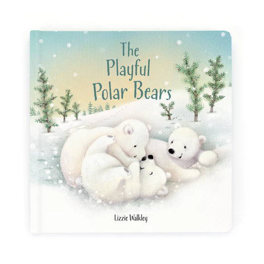 The Playful Polar Bears Book Jellycat