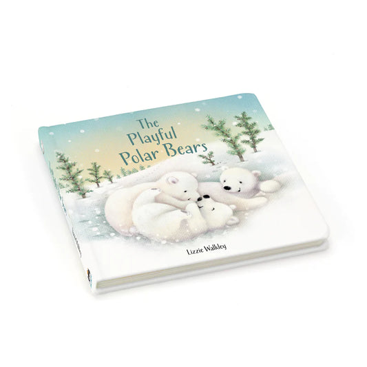 The Playful Polar Bears Book Jellycat