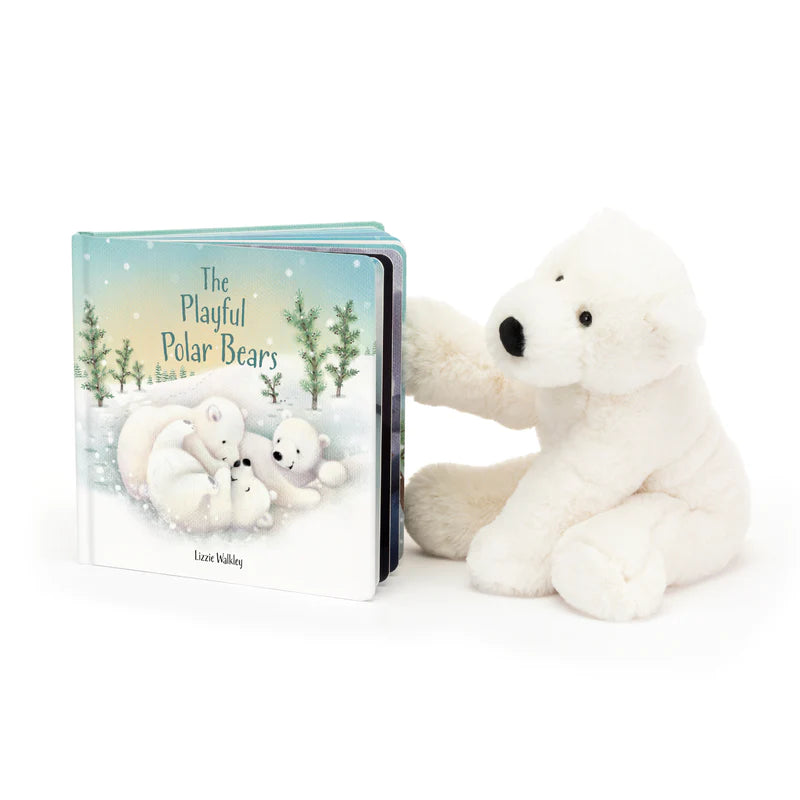 The Playful Polar Bears Book Jellycat