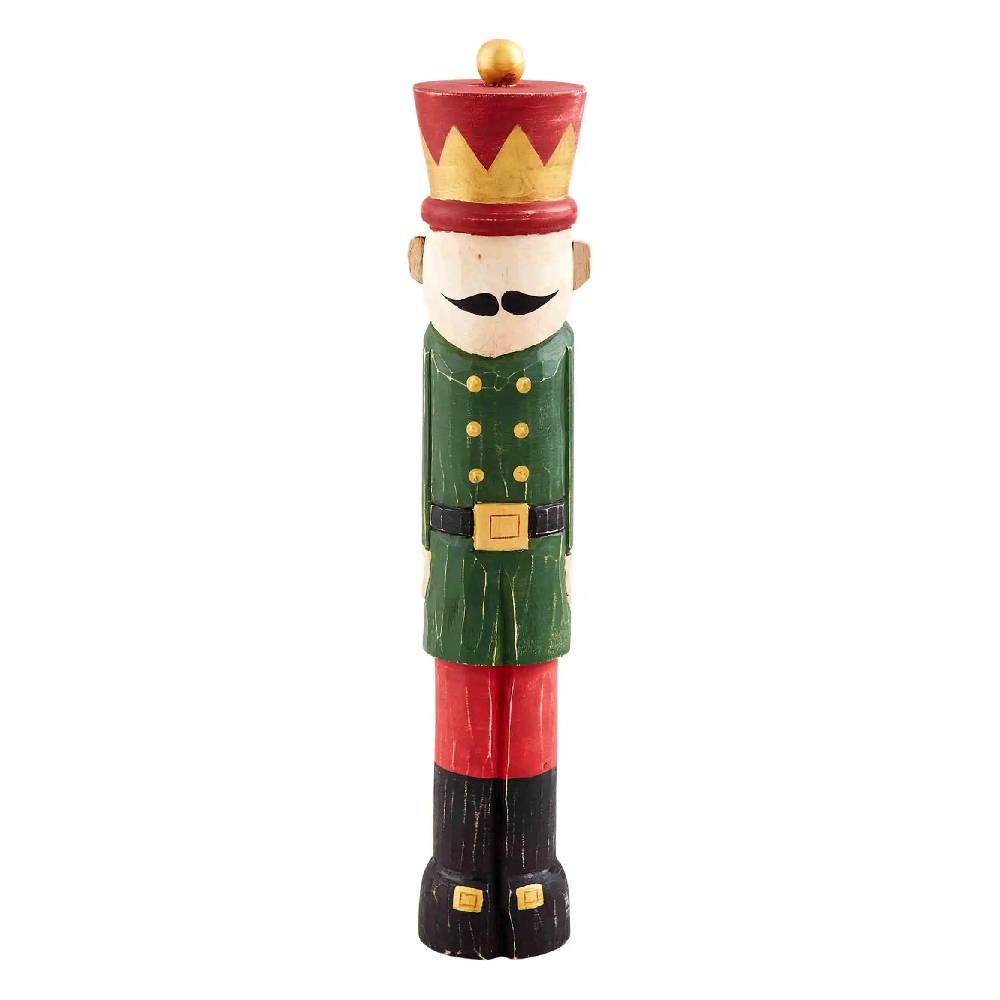 Wood Nutcracker Sitter