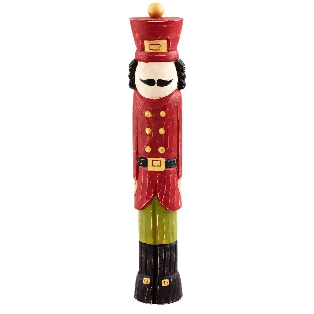 Wood Nutcracker Sitter