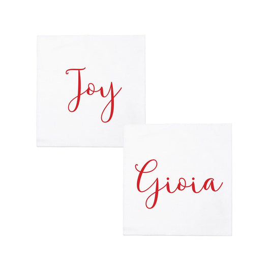 Joy Cocktail Napkins