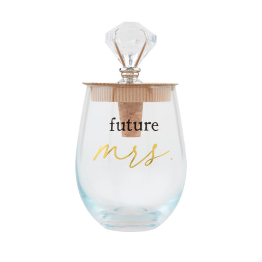 Future Mrs Wine Glass