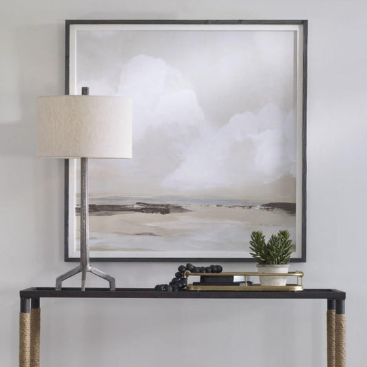 Soft Clouds Framed Print