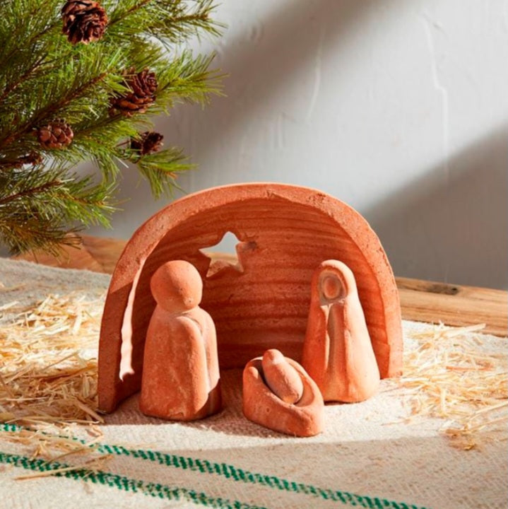 Terracotta Nativity