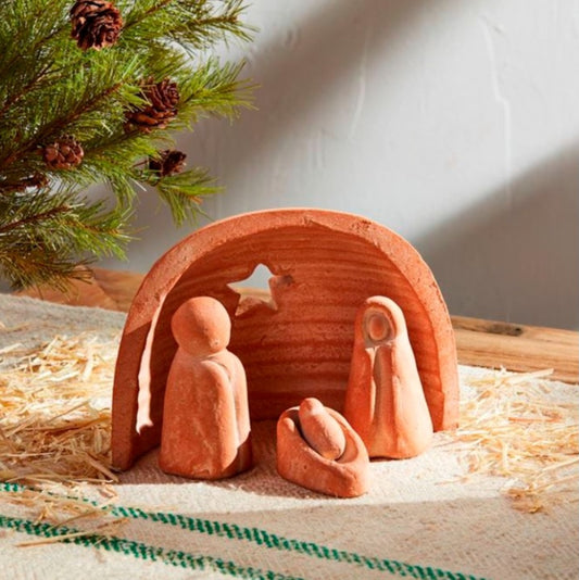 Terracotta Nativity