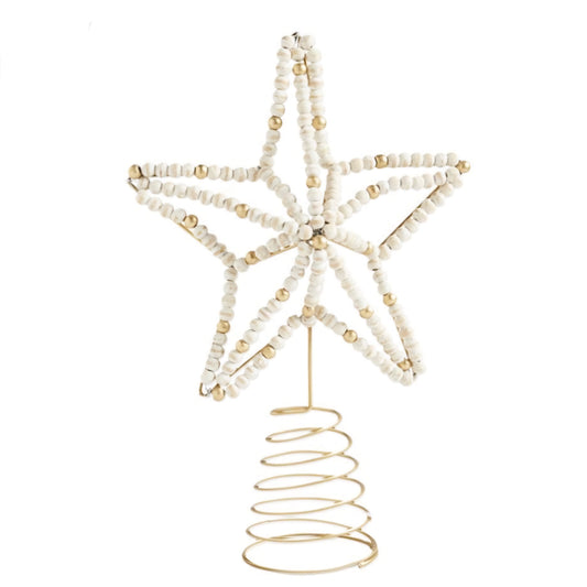 Beaded Star Tree Topper