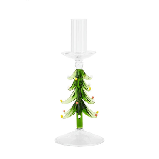 Glass Tree Taper Holders