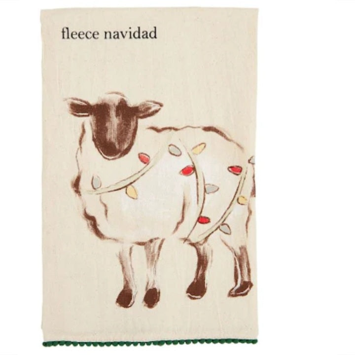 Christmas Farm Animal Towels