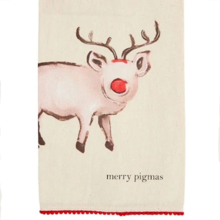 Christmas Farm Animal Towels