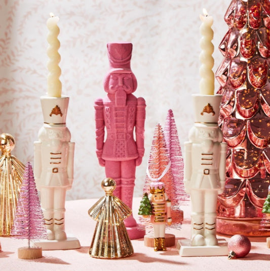 Nutcracker Taper Candle Holder